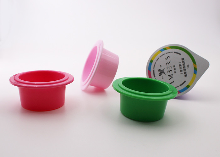 Capacity 8ml PP Capsule Sleeping Pack With Laminated Film Coat Red Color