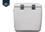 Motorcycle Scooters Food Delivery Box 85L Fiberglass With Led Light 500 * 485 *