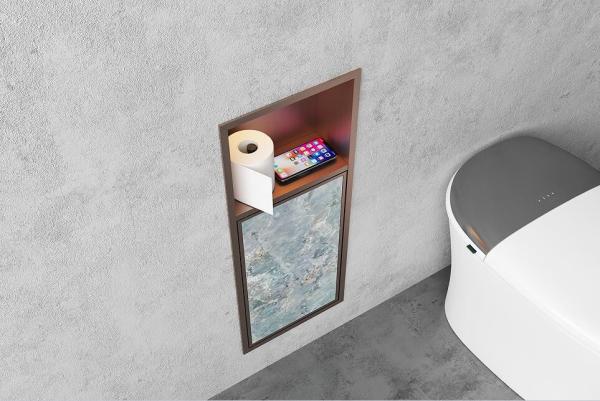 Buy cheap Stainless Steel Wall Recessed Bathroom Shower Niche With Shelf from wholesalers