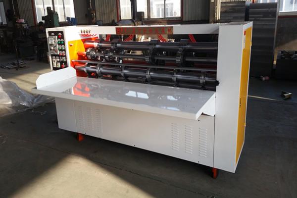 Automatic Thin Blade Carton Cardboard Slitting And Creasing Machine High