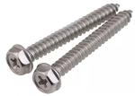 Buy cheap Metal Screw  SS201 304 Plain Polished Hexagon Head Drilling Screws With Collar DIN7504(K) from wholesalers