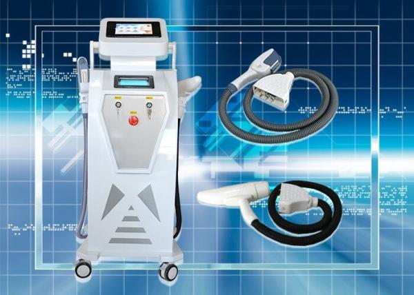 Buy cheap Double screens SHR hair removal machine YAG laser machine , skin rejuvenation machine from wholesalers