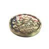 Buy cheap Antique Brass Zinc Alloy Round Metal Coins Air Show Design For Collectible Display from wholesalers