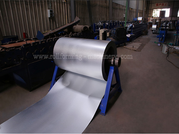 0.45mm Roof Panel Forming Machine With Manual Decoiler