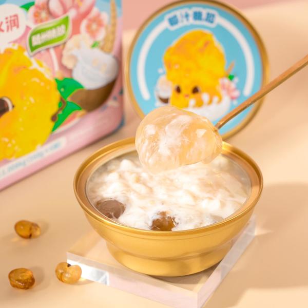 Coconut Juice Peach Gum Gift Box Portable For Gift Giving And Personal Sweet And