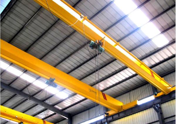Quality 5t Span 7.5m Single Girder Overhead Crane Free Standing Overhead Travelling Crane for sale