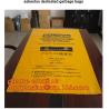 Buy cheap Yellow Asbestos Disposal Removal and Burial Bags, manufacturer supply Customize yellow color plastic Bag for packing asb from wholesalers
