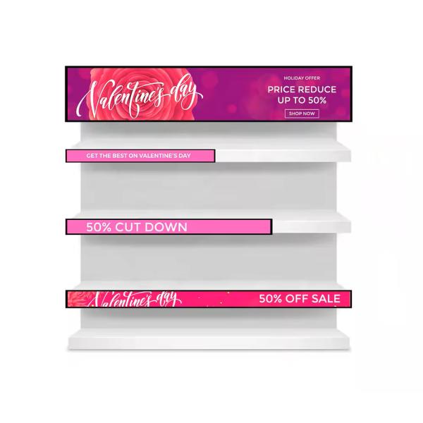 Buy cheap Indoor Shelf Creative LED Display P1.8 Video Advertising Screen For Supermarket from wholesalers
