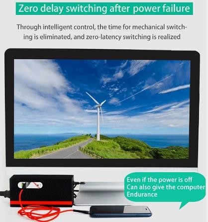 All In One PC 84W Energy Storage Power Supply 25000mAh Adaper
