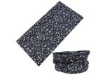 Soft Light Weight Fishing Neck Scarf Digital Printing Labyrinth Style Anti -