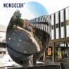 Buy cheap Customized Abstract Sky Oem Stainless Steel Garden Art Mirror Outdoor Decoration from wholesalers