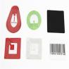 Buy cheap White Woven Clothing Sew EAS Hard Tag , 58KHz AM Label Roll from wholesalers
