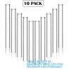 Buy cheap 4 Inch Long 10 Pieces Glass Borosilicate Blowing Tubes 12 Mm OD 2mm Thick Wall Tubing, Clear Tubes For Art DIY from wholesalers