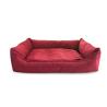 Buy cheap Orthopedic Support Nest shape Washable Dog Bed red Cozy Plush from wholesalers