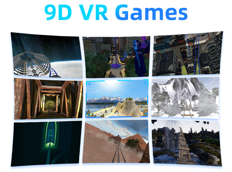 3 Players VR Theme Parks 1080 Degree Ultimate Rotation VR Seat Simulator
