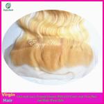 7A malaysian virgin hair lace frontal 13''x4'' ,613# color body wave hair lace