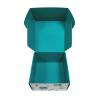 Buy cheap Custom Size Logo Blue White Mixed Mailing Shipping Boxes Kraft Recyclable Corrugated Mailer Box from wholesalers