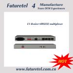 Buy cheap e1 to 10/100M ethernet 4 channel voice and 4channel data rs232/422/485 fiber from wholesalers