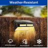 Buy cheap Waterproof Decorative Solar Fence Light 150mA Constant Bright Wall LED Garden 5V from wholesalers