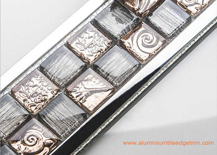 High end aluminium tile trim profile