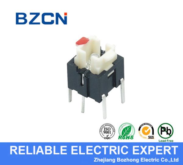 Buy cheap Water Resistant LED Push Button Switch / Momentary Tactile Switch 50mA Rating from wholesalers