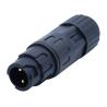 Buy cheap Outdoor LED Light M12 Nylon Male Female Plug Waterproof IP67 Connectors from wholesalers