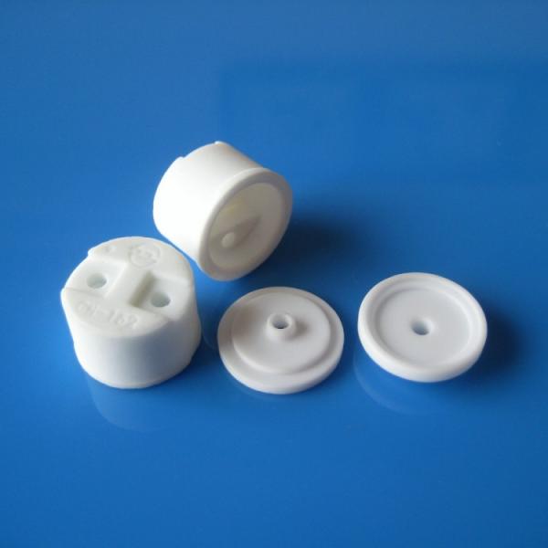 Buy cheap Pure White Thermostat Ceramics , Alumina Ceramic Base ±0.01 Mm Tolerance from wholesalers