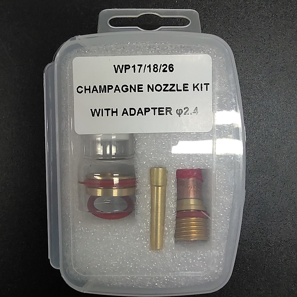 Customized Support WP17/18/26 2.4mm Tig Collect Body 2.4mm for Tig Welding Accessories