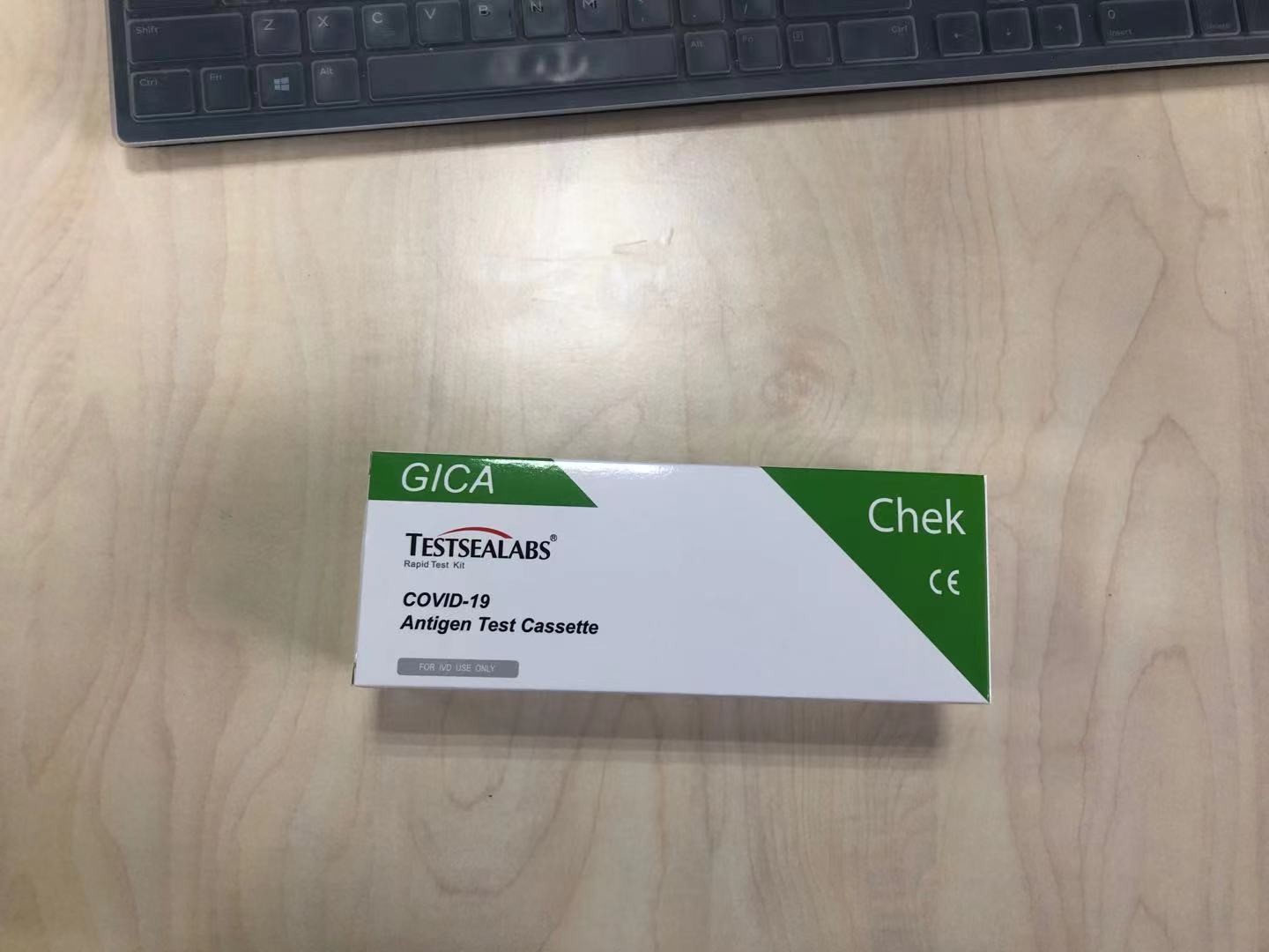 Factory Wholesale Cov-19 Test Kit Antigen Rapid Test Cassette Colloidal gold Siliva Nose Saliva Test
