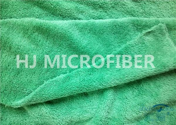 Buy cheap Eco Friendly Thick Green Car Cleaning Cloth Plain 24" x 48" , Car Buffing Cloth from wholesalers