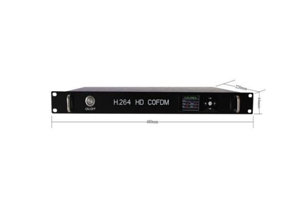 Buy cheap Vehicle Mounted COFDM Video Receiver With Dual Antenna Receiving 1U Case from wholesalers