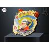 Buy cheap Personlized Metal Award Medals Colorful Filled Medailles 88.9*3MM from wholesalers