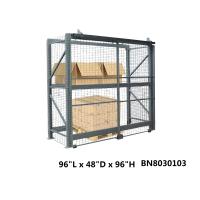 Buy cheap Inventory Secure Industrial Storage Cage , Lockable Pallet Cages 48 Inch Depth product