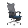 Buy cheap Black And Blue Fabric Mesh Comfortable Executive Office Chair With Armrest from wholesalers