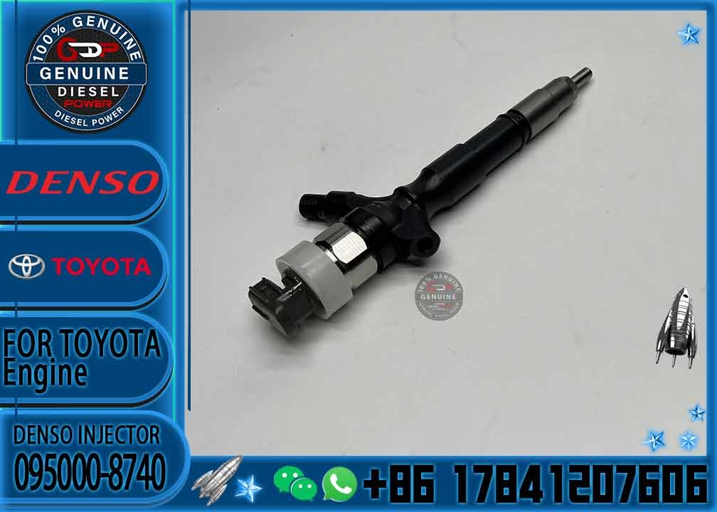 DENSO Diesel Common Rail Fuel Injector nozzle 23670-09360 23670-09061 2367009060 095000-8740 for Toyota HIACE Hilux 2KD-