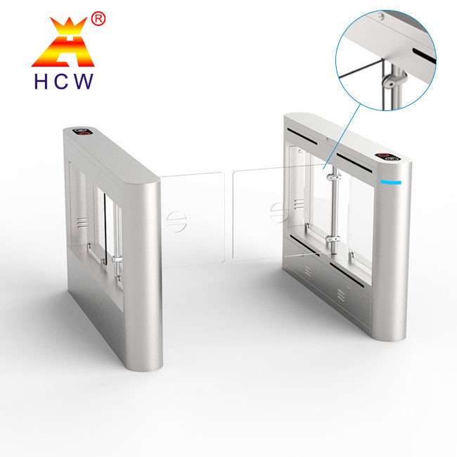 Electric Swing Barrier Turnstile High End Anti Collision With Brushless Motor
