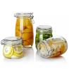 Buy cheap Stocked Airtight Glass Jam Jar Canister Multi Capacity Soda Glass Material from wholesalers
