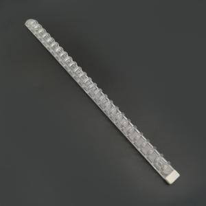 Buy cheap Transparent Plastic Ring Binder 20 Rings Plastic Paper Binder Lightweight from wholesalers