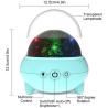 Buy cheap RGB Mermaid Starry Night Light Projector Multiscene 360 Degree Rotating from wholesalers