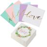 Buy cheap 50-80gsm/M2 Orange Dinner Napkins , 1/4FLD Christmas Paper Serviettes from wholesalers