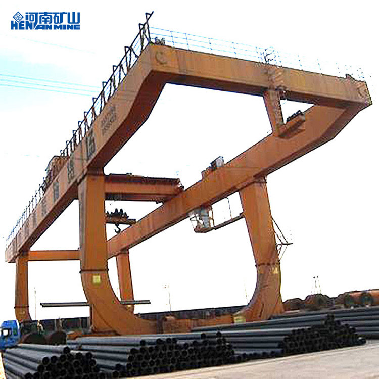 Cabin Control 10 Ton 16 Ton Double Girder Gantry Crane U Type