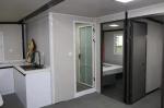 Galvanized Steel Square Tubes Expandable Shipping Container House Featuring 50mm