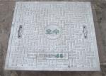 OEM Cast Iron Square Manhole Cover Customized Size EN124 B125 600x600mm