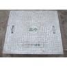 Buy cheap OEM Cast Iron Square Manhole Cover Customized Size EN124 B125 600x600mm from wholesalers