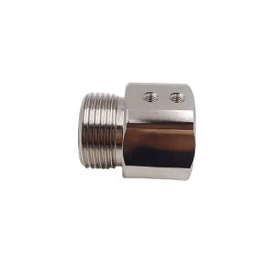 Buy cheap Micro Machining CNC Turning Parts Stainless Steel Flange Bushing Sleeve from wholesalers