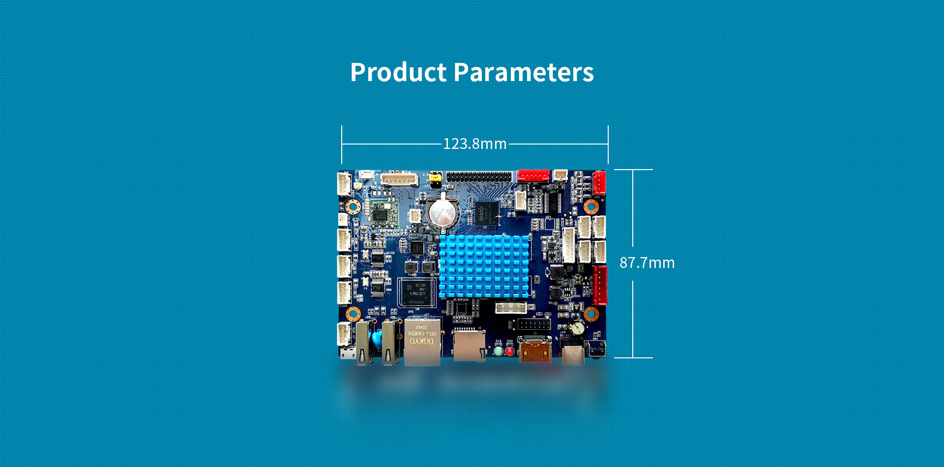 M2 Smart Commercial Display Board Infrared receiving interface EMC FCC, CE, ROHS