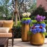 Buy cheap Outdoor Stainless Steel Flowerpot Brushed Garden Flower Pots Anti Wear from wholesalers