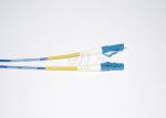 Low Insertion Loss Value Optical Fiber Patch Cord FC - LC Duplex For Local Area