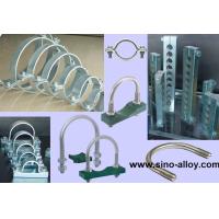 Buy cheap Metal pipe clamps according to DIN 3567-A, flat steel pipe clamps product