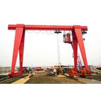 Buy cheap Large Single Beam Gantry Crane 10 Ton Electric Hoist Q235 Q345 Steels 18～36m product